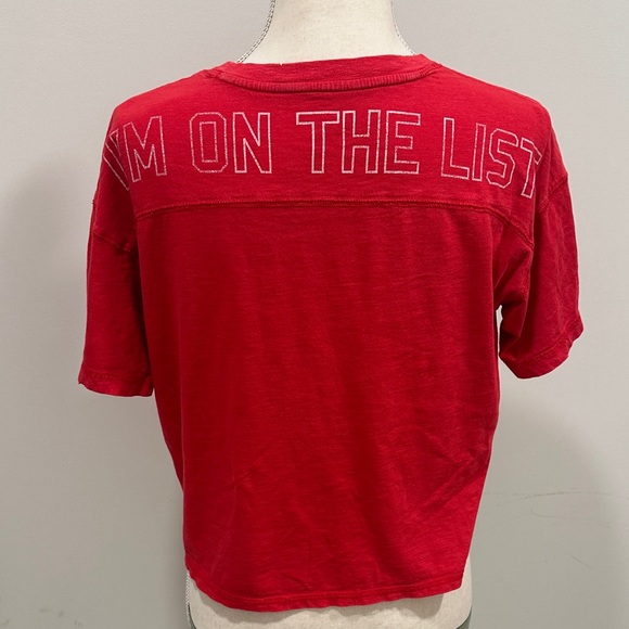 aerie Tops - Aerie Red Casual Top